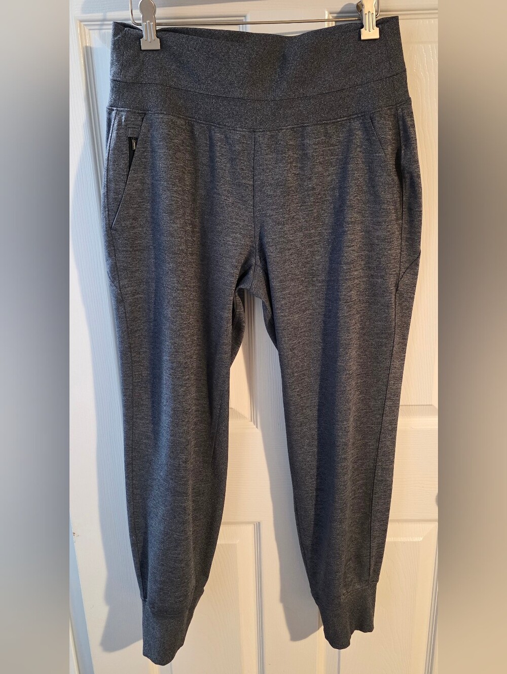 Athleta Venice High Rise Grey Heather Jogger Size Medium